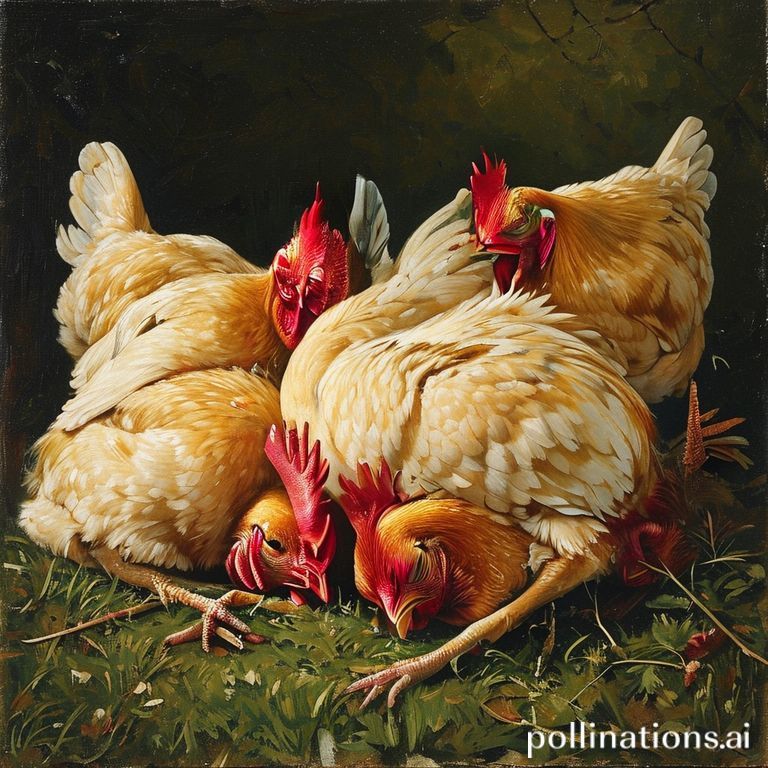 How Do Chickens Sleep?